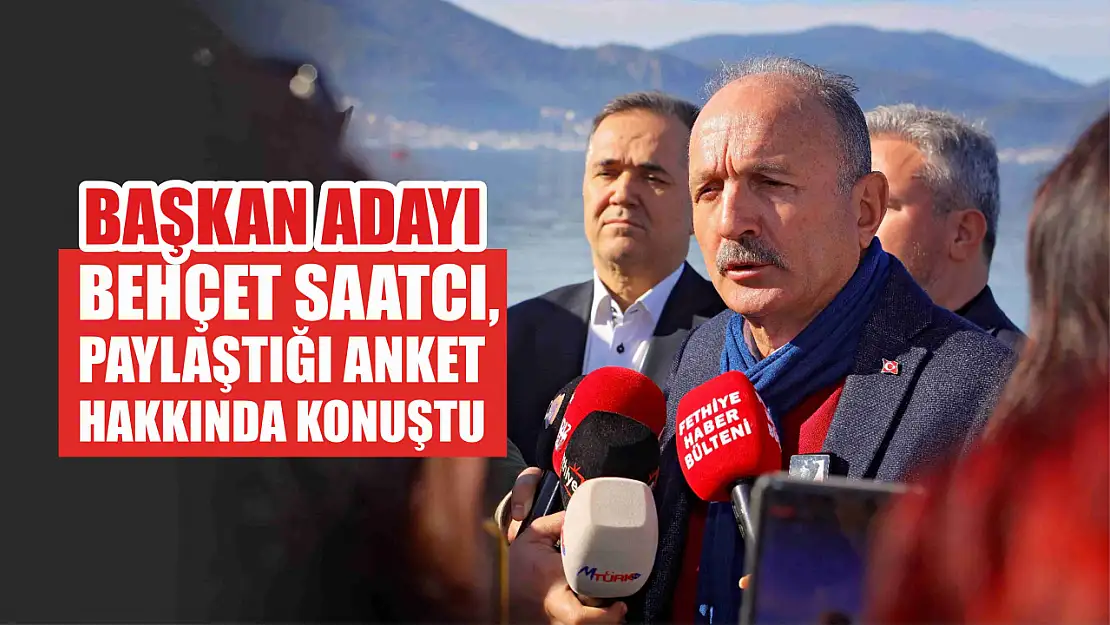 Başkan Adayı Saatcı, Paylaştığı Anket Hakkında Konuştu