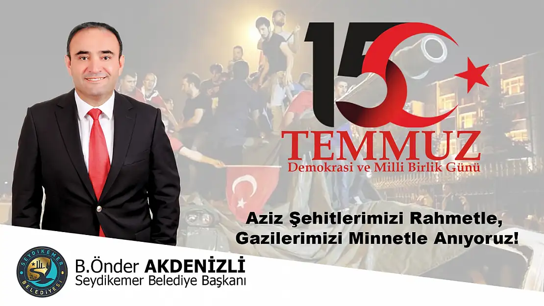 '15 Temmuz Dünyada Eşine Az Rastlanır Bir Direniş'