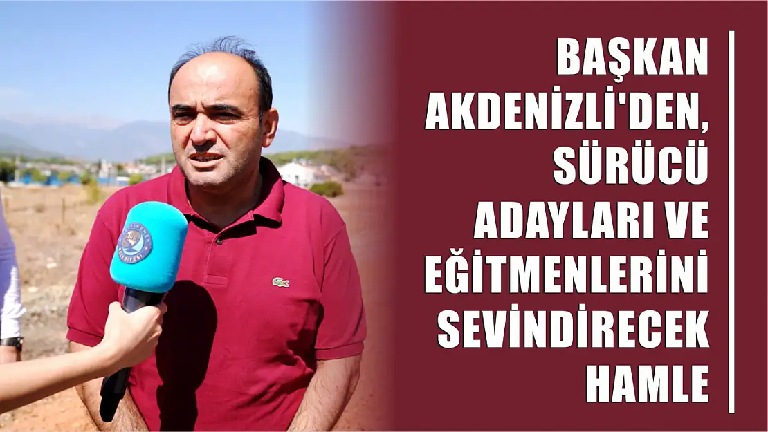 Başkan Akdenizli'den Hizmet Atağı