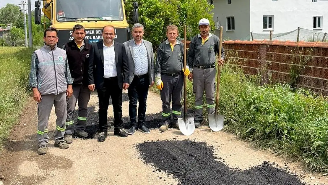 Başkan Akdenizli, Yol Bakım Çalışmalarını İnceledi 