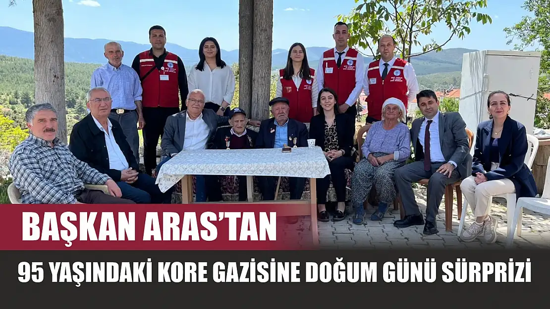 Başkan Aras'tan 95 Yaşındaki Kore Gazisine Doğum Günü Sürprizi