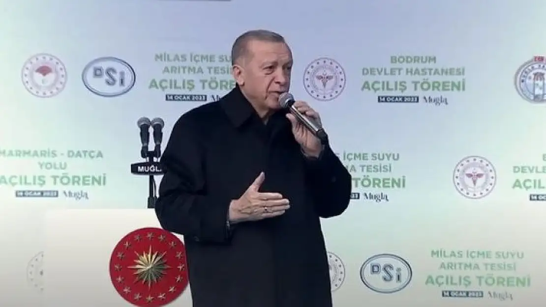 BAŞKAN ERDOĞAN TOPLU AÇILIŞ TÖRENİNDE ÖNEMLİ AÇIKLAMALAR YAPTI