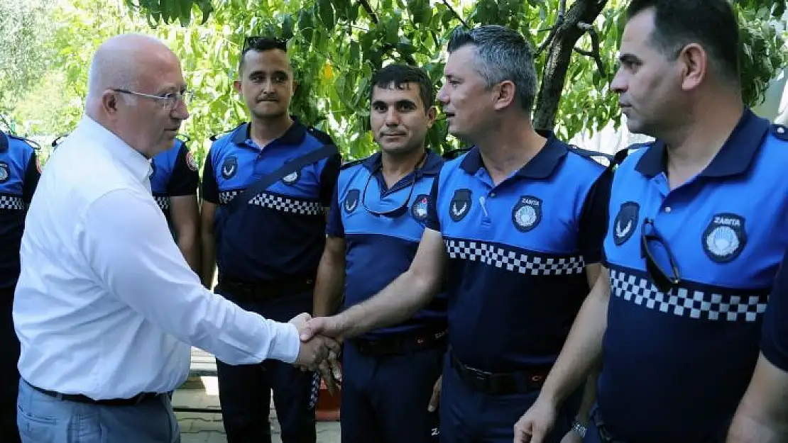 Başkan Gümüş, 'Zabıtalarımız çözüm odaklı çalışıyor'