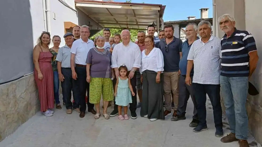 BAŞKAN GÜMÜŞ'TEN KIRSAL MAHALLE ZİYARETLERİ