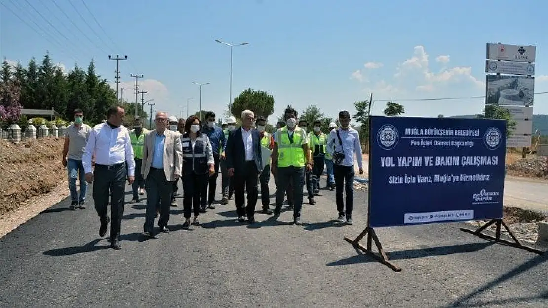 Başkan Gürün Ula'daki yatırımları inceledi