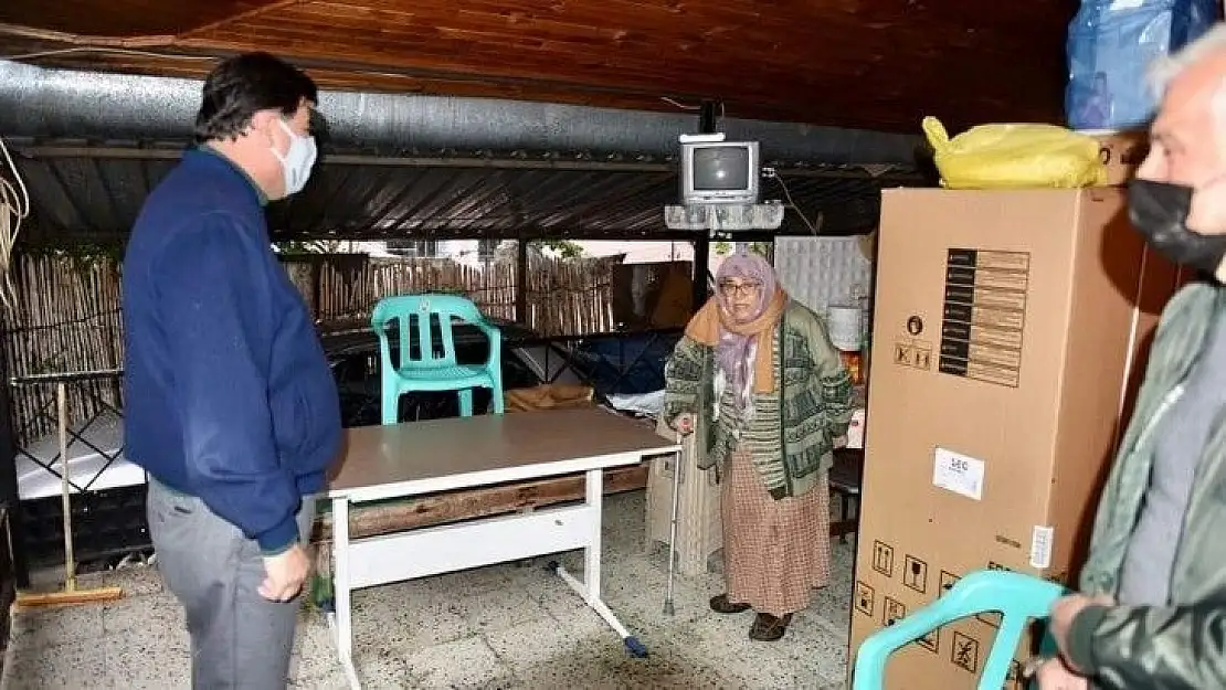 Başkan Karaca afet bölgesinde incelemelerde bulundu