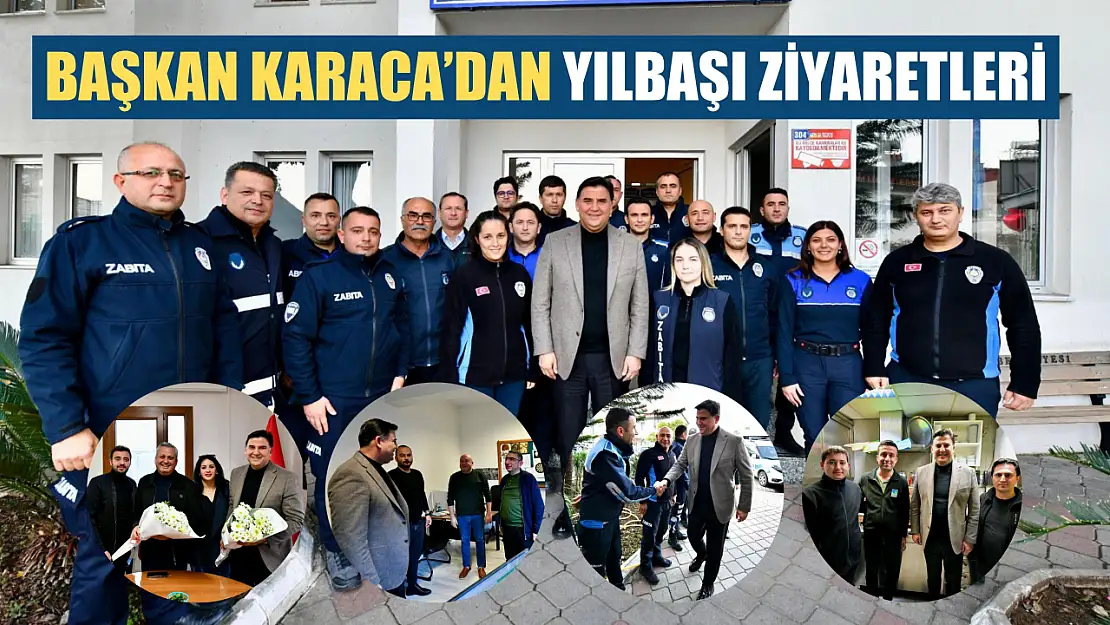 Başkan Karaca'dan Yılbaşı Ziyaretleri