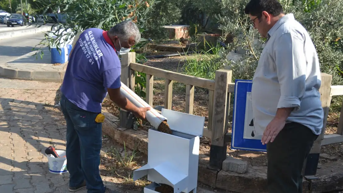 Başkan Kökten'den can dostlar için örnek proje