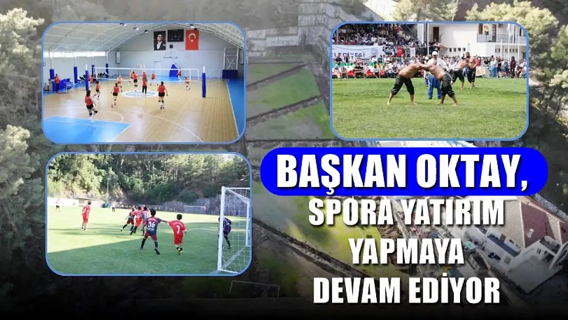 Başkan Oktay, spora yatırım yapmaya devam ediyor