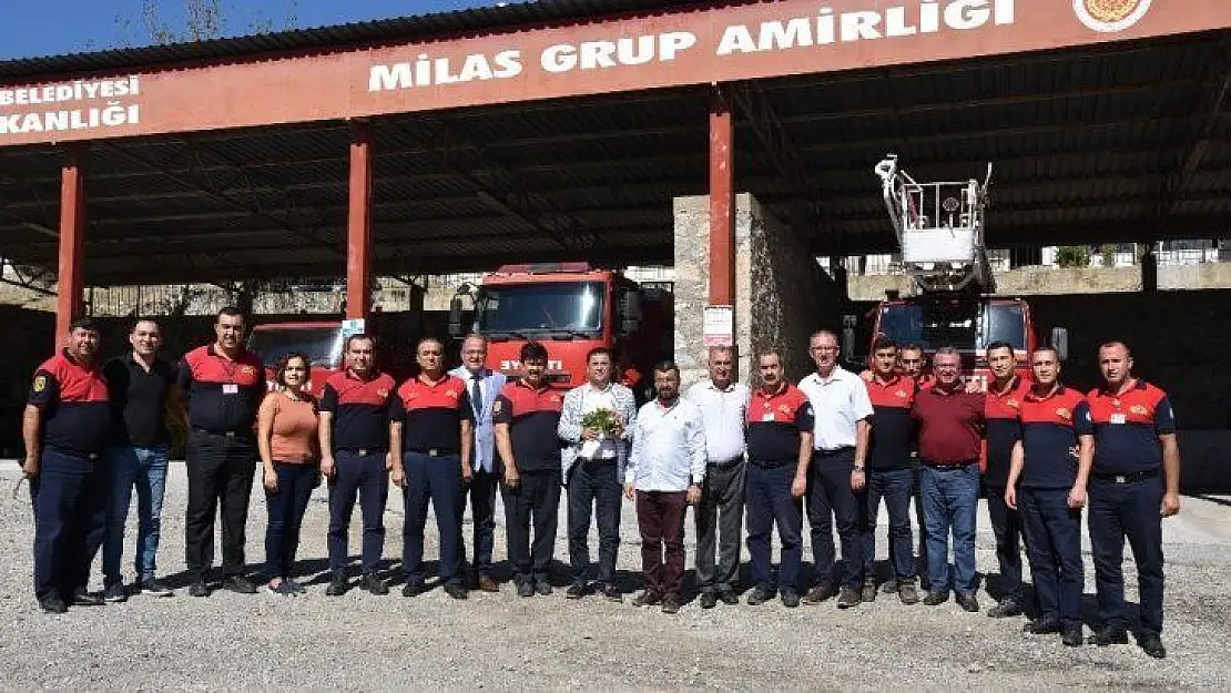 Başkan Tokat itfaiye haftasını kutladı