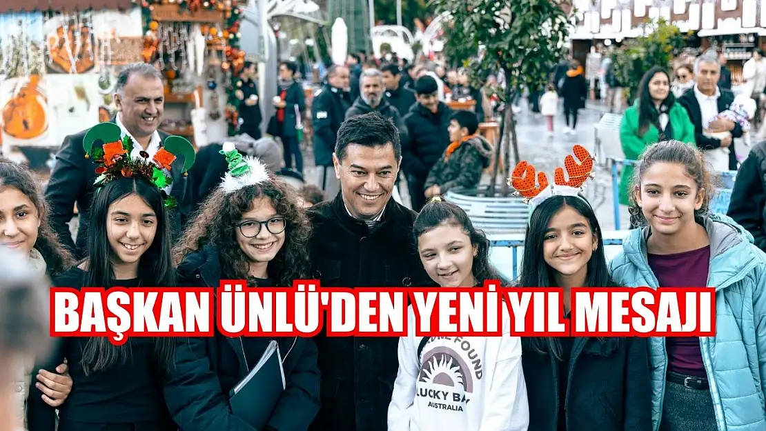 Başkan Ünlü'den yeni yıl mesajı