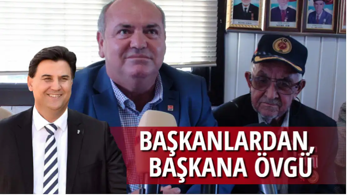 BAŞKANLARDAN, BAŞKANA ÖVGÜ