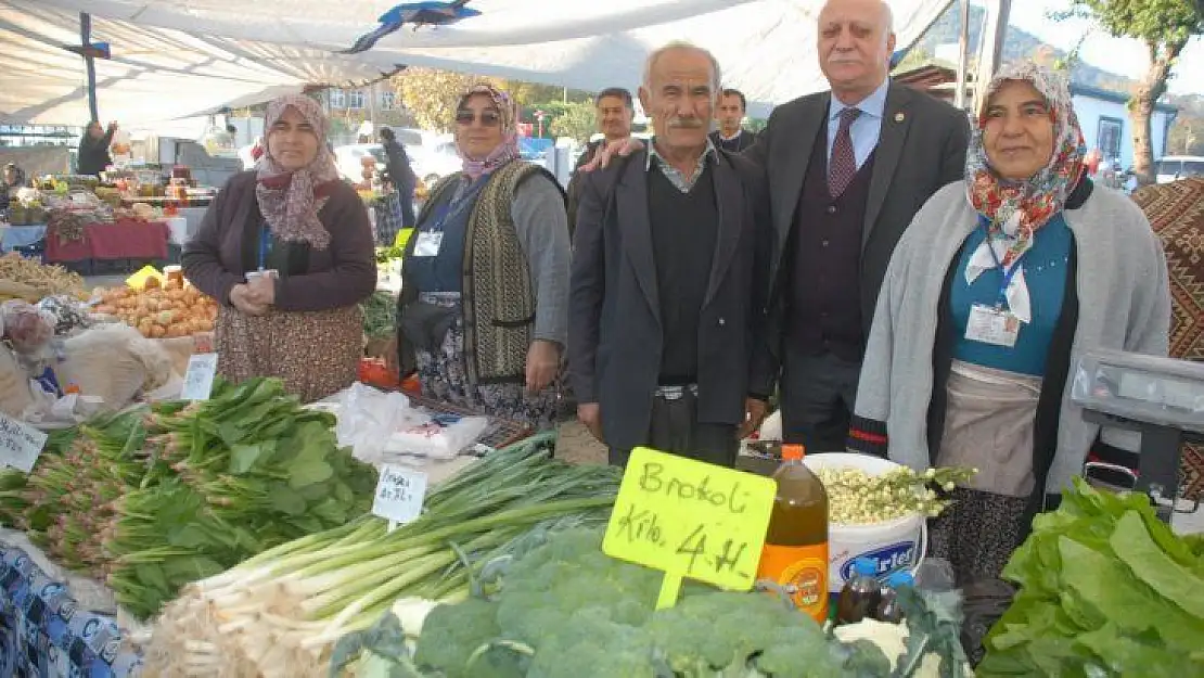 Bayraktar, ''Fethiye'nin üretici pazarı Türkiye'ye model olmalıdır''