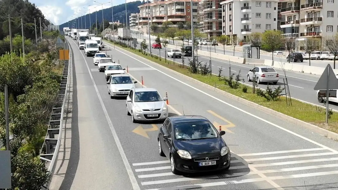 Bayram öncesi tatilci yoğunluğu başladı