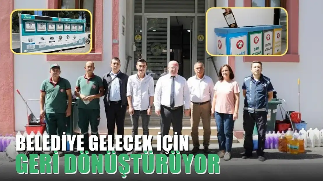 Belediye gelecek için geri dönüştürüyor