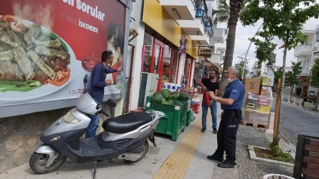 Belediye'nin uygulamasına kızan şahıs kendini yakmaya kalktı