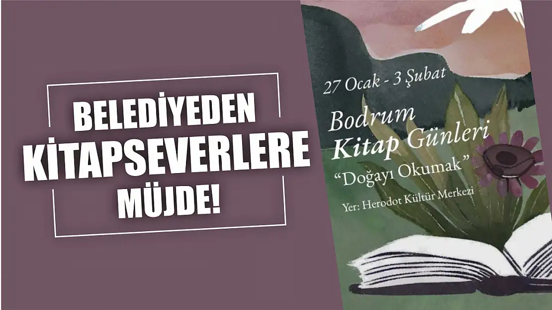 Belediyeden kitapseverlere müjde!