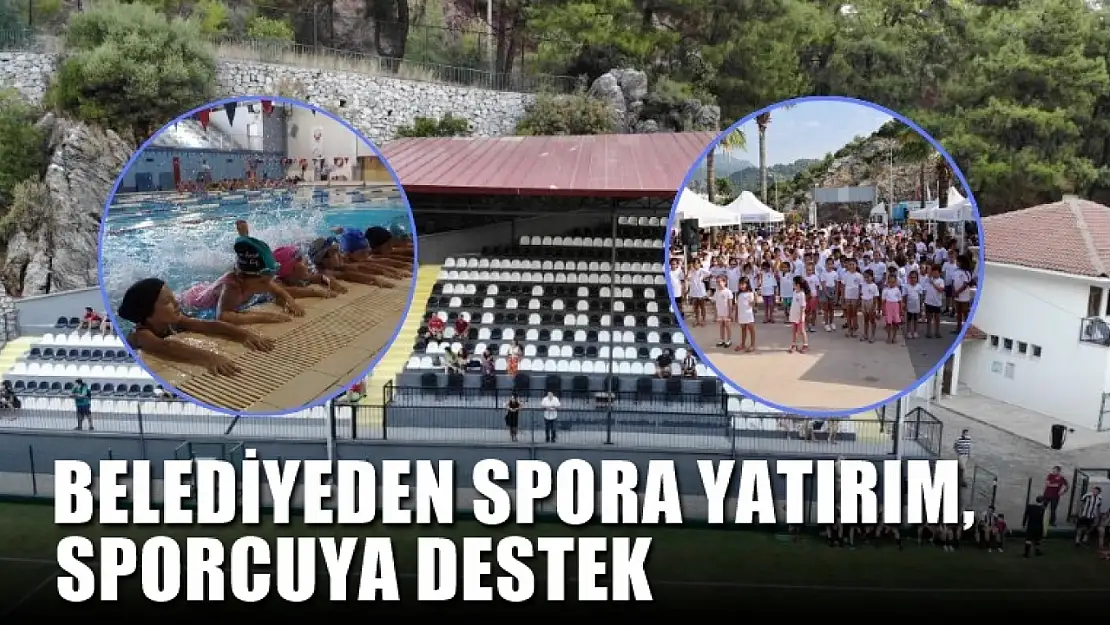 Belediyeden spora yatırım, sporcuya destek