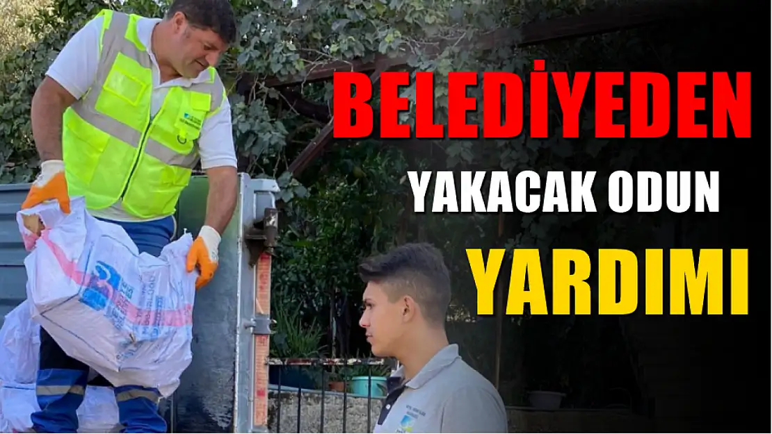 Belediyeden Yakacak Odun Yardımı