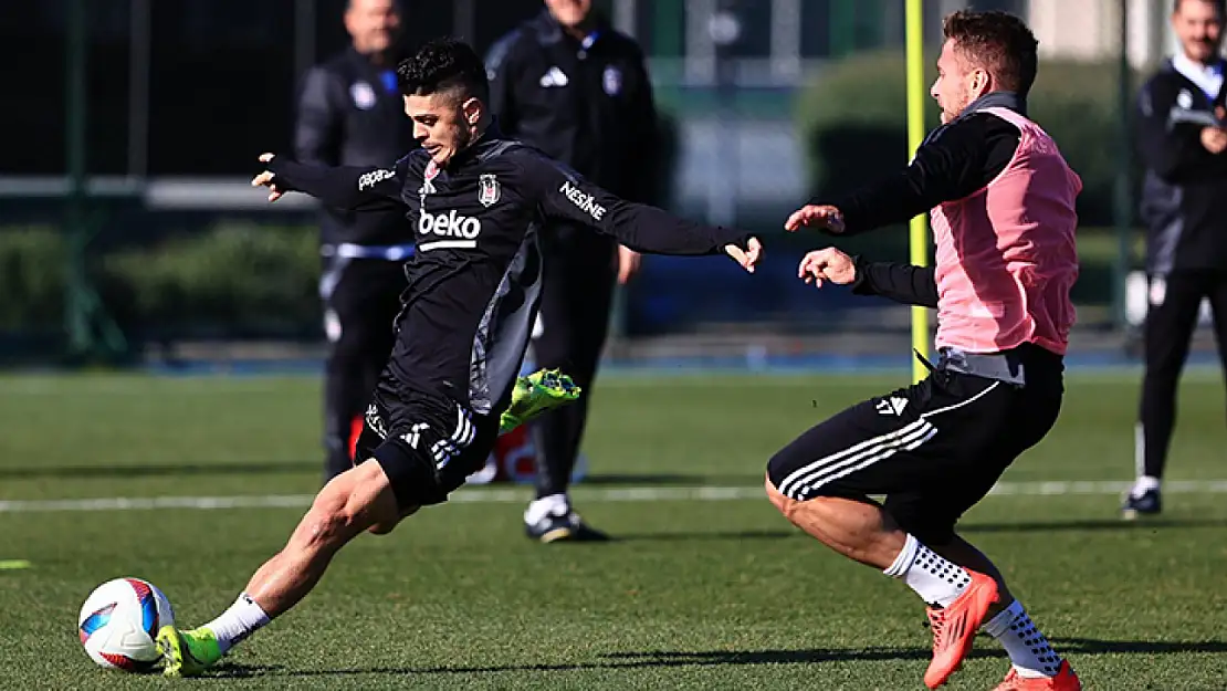 Beşiktaş'ta, Bodrum FK maçı hazırlıkları devam etti