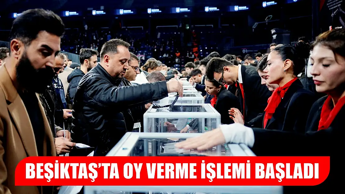 Beşiktaş'ta oy verme işlemi başladı