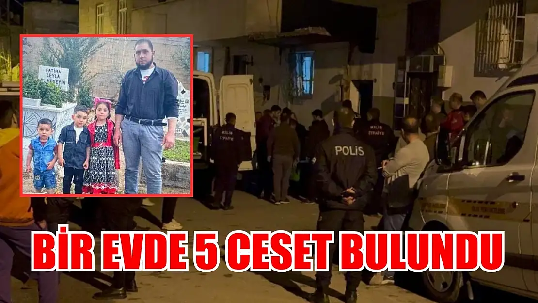 Bir evde 5 ceset bulundu