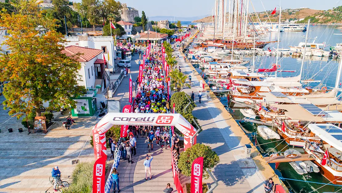 Bisikletçiler Muğla'da bir araya geldi