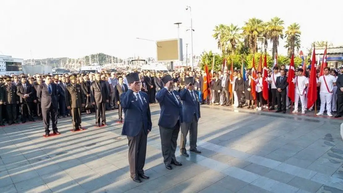 Bodrum, Atatürk'ün sesiyle inledi