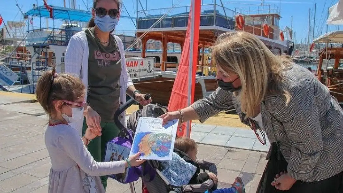 Bodrum Belediyesi'nden çocuklara kitap