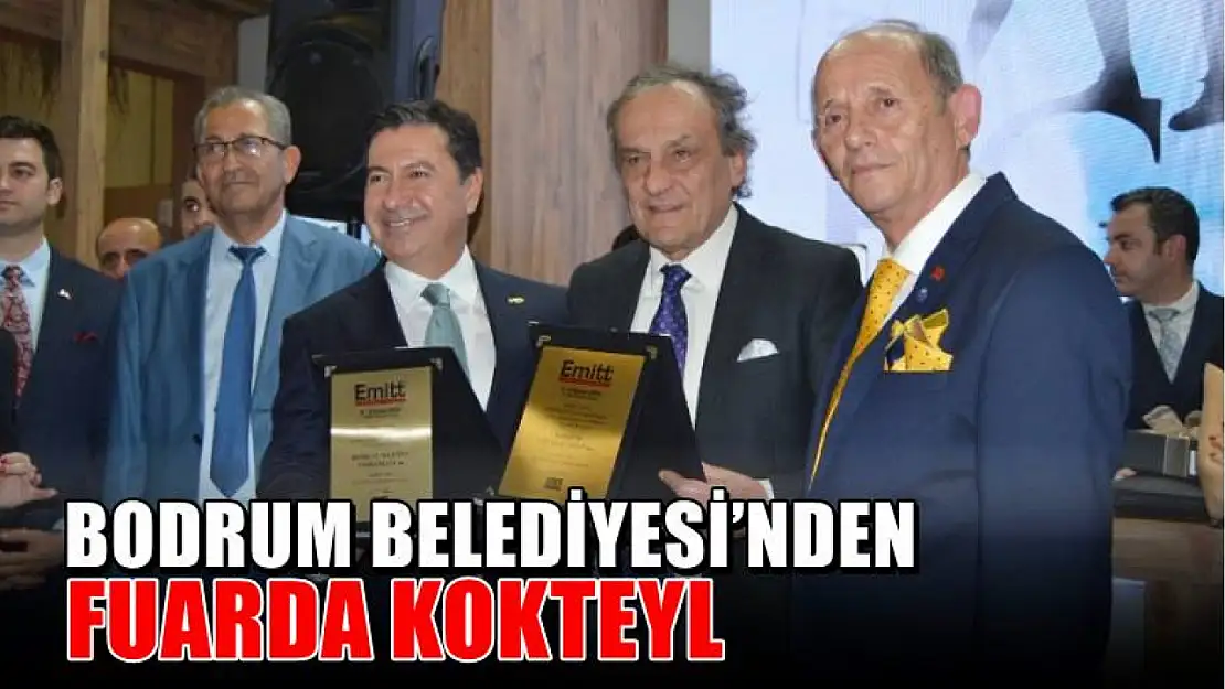 Bodrum Belediyesi'nden Fuarda Kokteyl