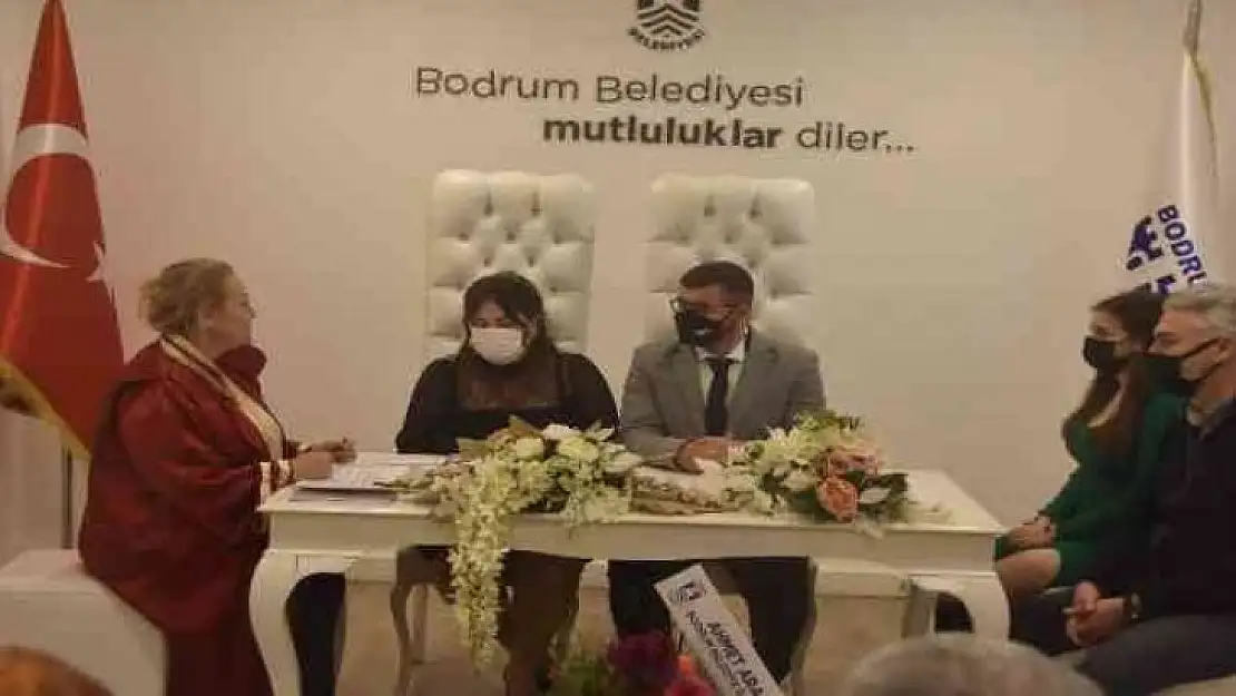 Bodrum'da '02.02.2022'de nikah yoğunluğu