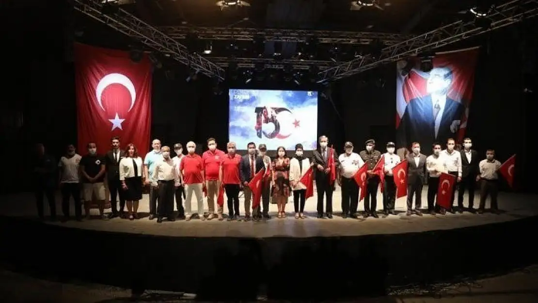 Bodrum'da 15 Temmuz Demokrasi ve Milli Beraberlik Günü kutlandı