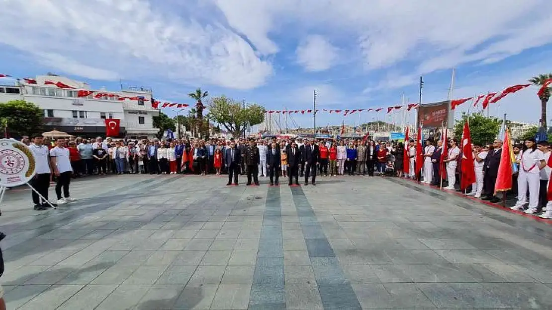 Bodrum'da 19 Mayıs kutlaması