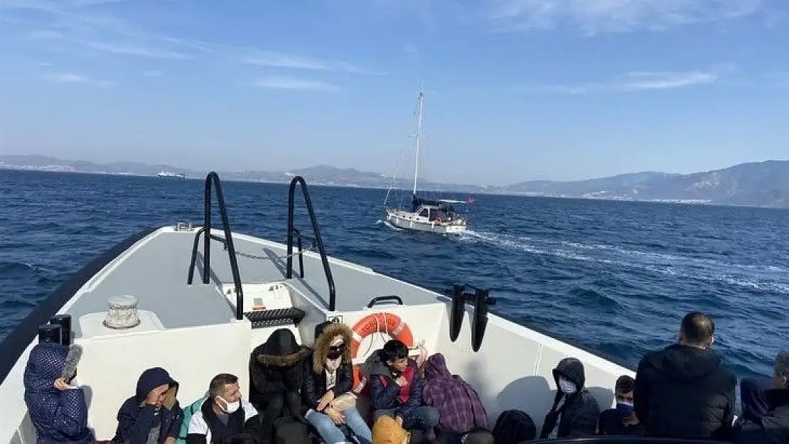 Bodrum'da 25 düzensiz göçmen yakalandı