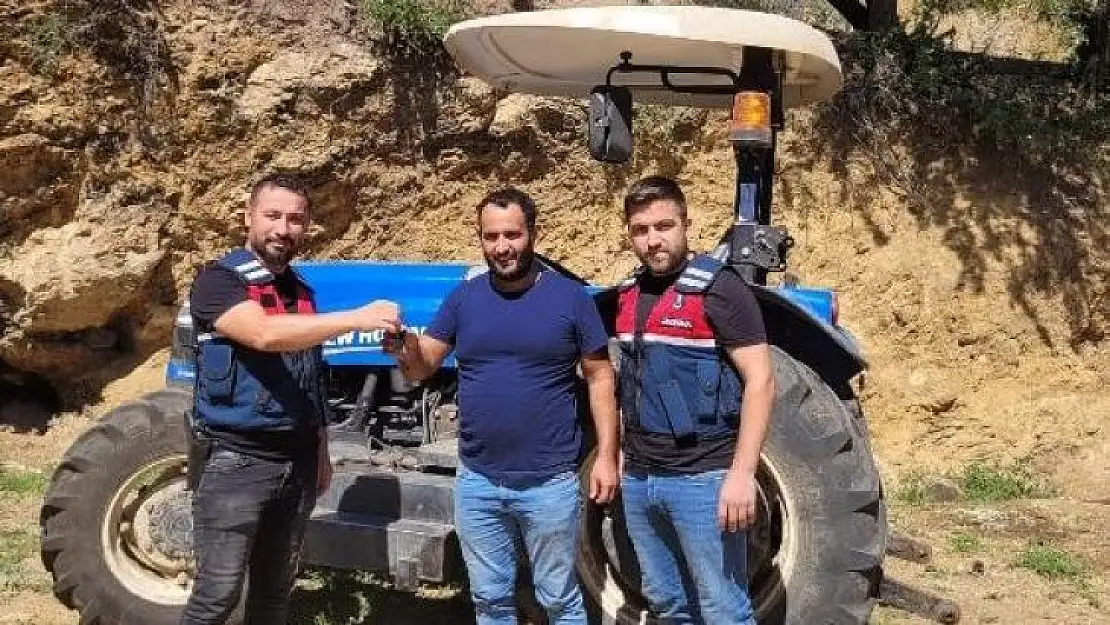 BODRUM'DA ÇALINAN TRAKTÖR DENİZLİ'DE BULUNDU