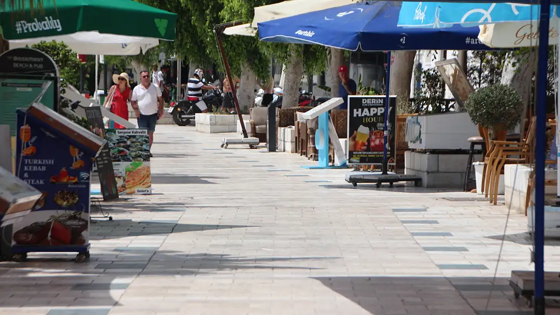 Bodrum'da çöl sıcakları