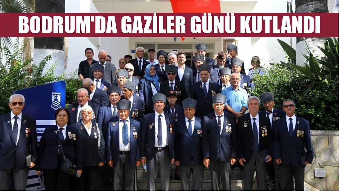 Bodrum'da Gaziler Günü kutlandı