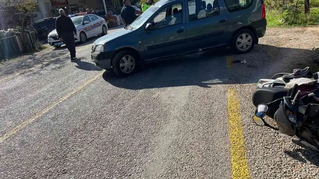 Bodrum'da motosikletle otomobil çarpıştı: 1 ölü