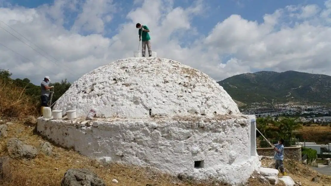 Bodrum'da sarnıçlar bakıma alındı