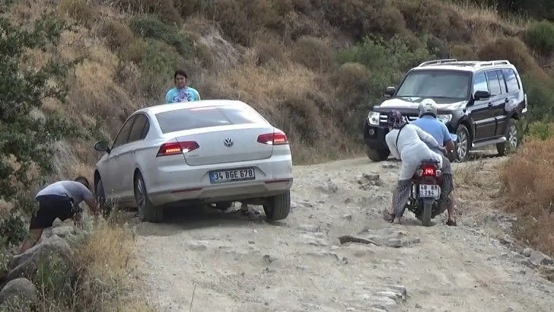 Bodrum'da trafik çilesi erken başladı