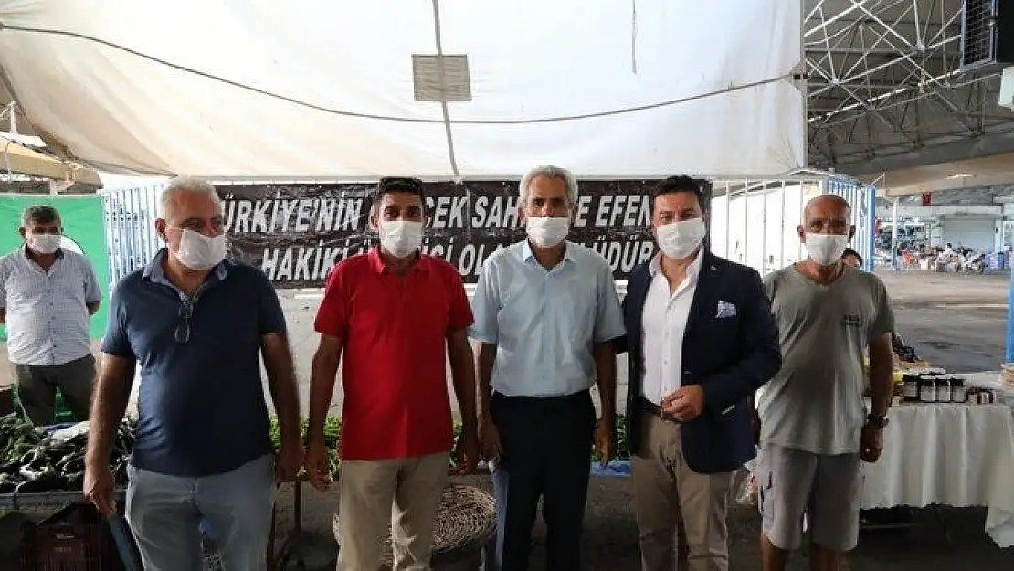 Bodrum'da üretici pazarı açıldı