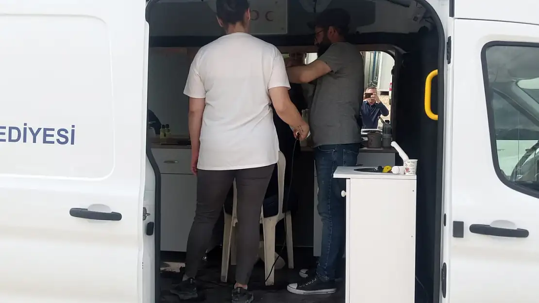 Bodrum'dan, Malatya'ya mobil kuaför