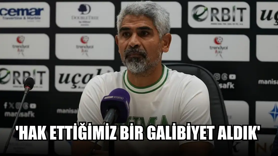 Bodrum FK Teknik Direktörü Taşdemir, 'Hak ettiğimiz bir galibiyet aldık'