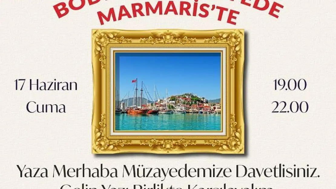 Bodrum Müzayede, 'Yaza Merhaba Müzayedesi' düzenliyor