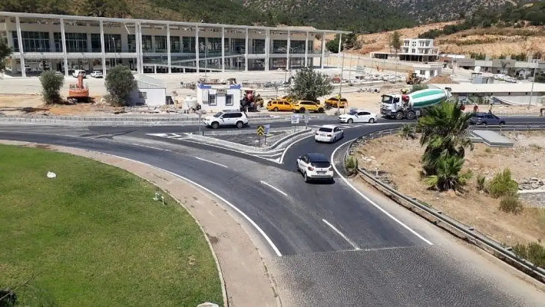 Bodrum Otogarına ulaşımı kolaylaştıracak ara yollar tamamlandı