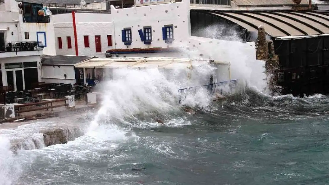 Bodrum'u lodos vurdu