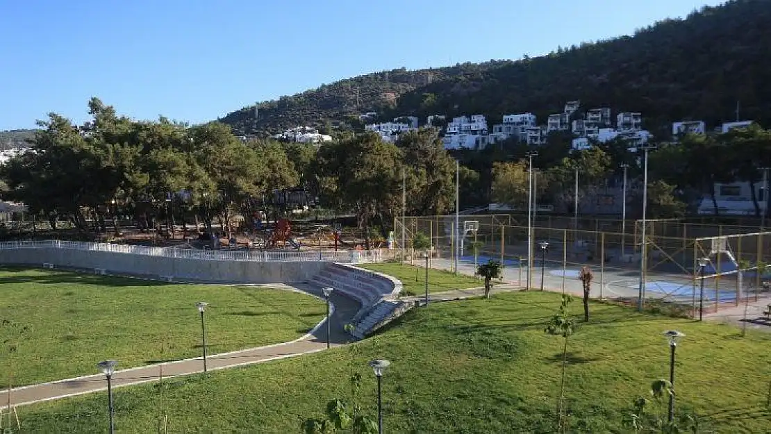 Bodrum'un en kapsamlı parkı kapılarını halka açıyor