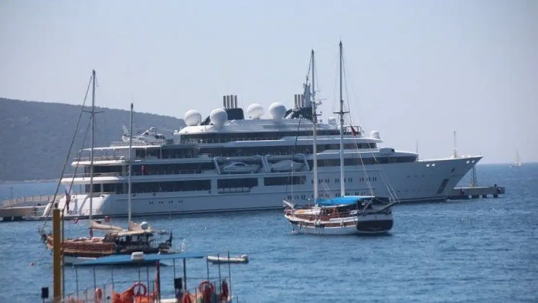 Bodrum'un ilgi odağı oldu, herkes bakakaldı