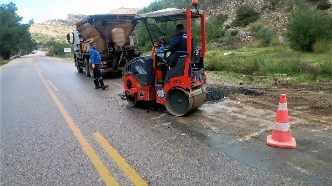 Bodrum'un yolları kışa hazırlanıyor