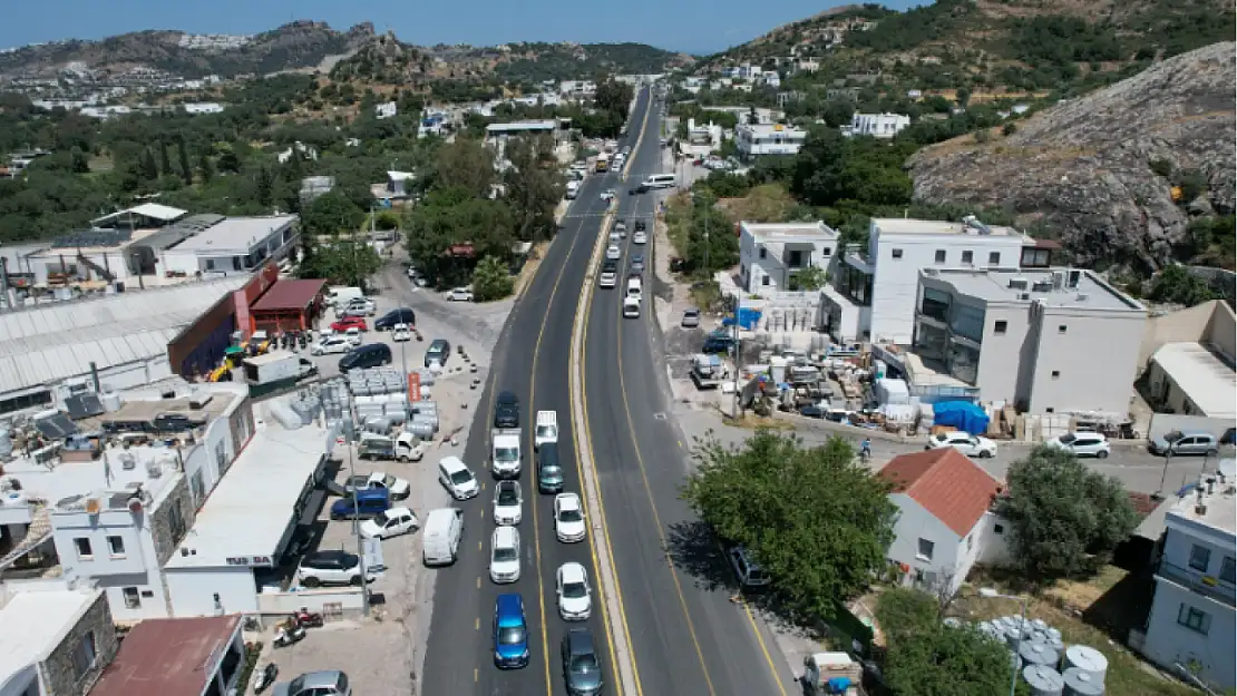 Bodrum'un Yolları Yenilendi